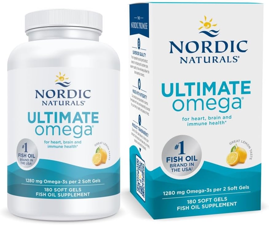 Nordic naturals Omega 3 suplemento natural aceite de pescado fish oil